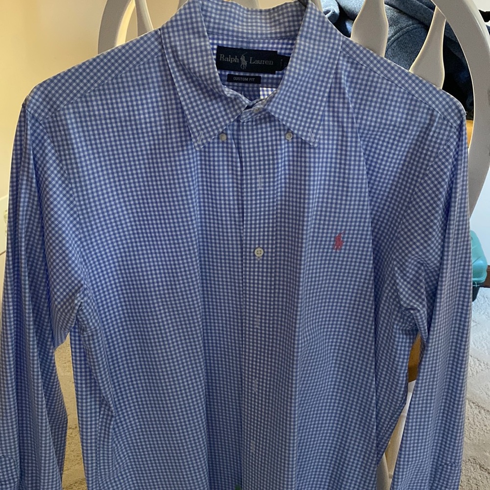 Ralph Lauren custom fit button down